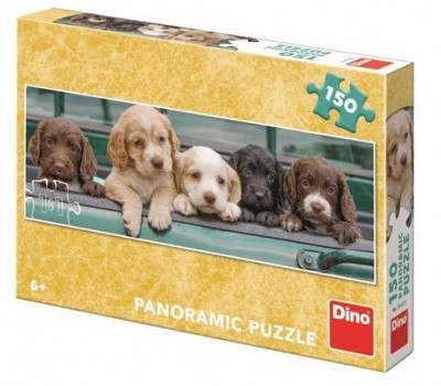 Κουτάβια Χαριτωμένα 150 Tεμ. Panoramic Παζλ Dino