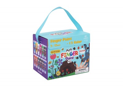 Δαχτυλομπογιές Σετ 12 Χρώματα 