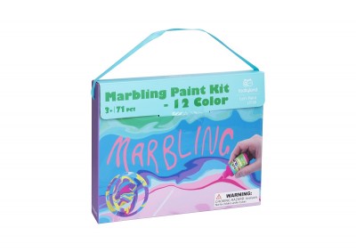 Σετ Μαρμαρογραφίας Marbling 12 Χρώματα