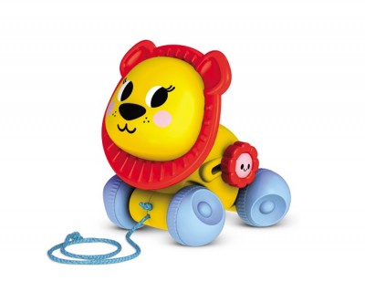 Kids Hits Παιχνίδι Ώθησης και Έλξης Λιοντάρι για 1+ έτους