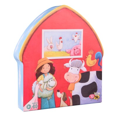 5050Games Παζλ Φάρμα των Ζώων 24 Τεμ.