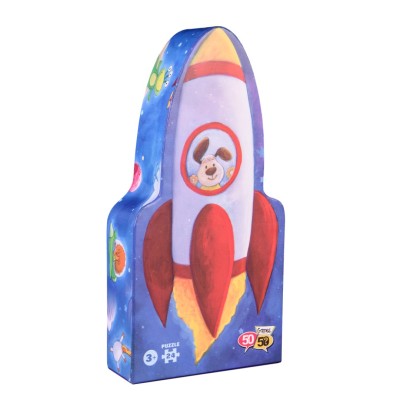 5050Games Παζλ Ζώα στο Διάστημα 24 Τεμ.