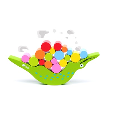 Ξύλινο Παιχνίδι Ισορροπίας Κροκόδειλος Classic World